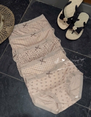 SET 5 QUẦN LÓT MIX MÀU NÂU TÂY NỮ