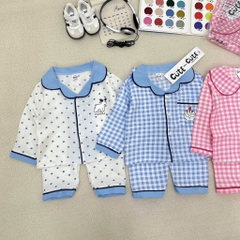 SET 2 BỘ ĐŨI DÀI PIZAMA 2 MÀU BÉ TRAI BÉ GÁI