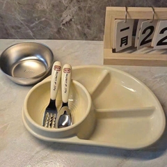 SET KHAY ĂN 4 MÓN CHO BÉ