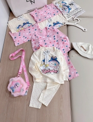 SET 2 BỘ LABUBU HỒNG TRẮNG BÉ GÁI