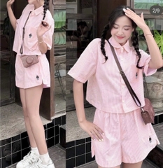 SET KẺ SỌC THÊU GẤU WHOAU CỘC TAY 2M NỮ (LOAD LẠI GIÁ)
