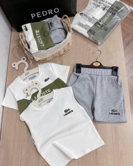 SET 3 CHI TIẾT BÉ TRAI TONE RÊU XÁM SẴN (SALE 95k)