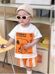 SET SNOOPY CAM BÉ TRAI( xả 49k)