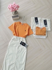 SET CV KAKI JEANS MIXX ÁO CT CAM NỮ SẴN
