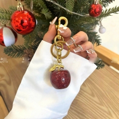 TÚI XÁCH PHỤ KIỆN - CHARM CHERRY ĐỎ