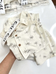 BỘ PIZAMA HOẠ TIẾT CÂY DỪA HÀN XẺNG BÉ TRAI