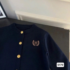 ÁO LEN THAN CÚC ĐỒNG DÀI TAY BÉ TRAI BÉ GÁI