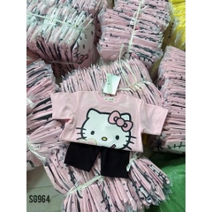 SET ÁO HELLO KITTY KÈM QUẦN BÉ GÁI (SALE 70k)