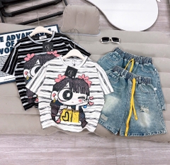 SET BÉ GÁI SIZE ĐẠI 2 MÀU (SALE 119k)
