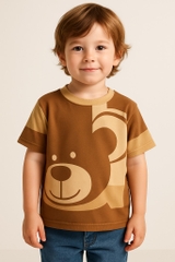 SET 4 ÁO KID BÉ TRAI GẤU KHỦNG LONG SẴN