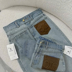 QUẦN JEAN NỮ SUÔNG TÚI NÂU NEW SẴN (xả 90k)
