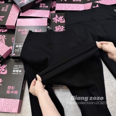 QUẦN LEGGING NỮ HỘP HỒNG UMI (XẢ 55k)