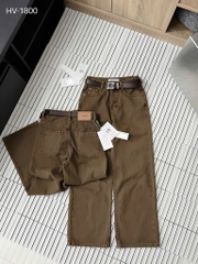 QUẦN JEANS NỮ NÂU XUÔNG NEW HÀNG ĐẸP SẴN (SALE 120k)