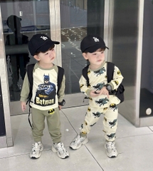 SET 2 BỘ DÀI BATMAN TONE RÊU BÉ TRAI SẴN