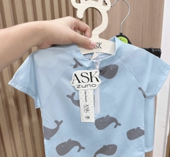 ĐỒ BƠI BỘ BƠI CÁ HEO XANH QUẦN CỘC BÉ TRAI SẴN( xả 50k )