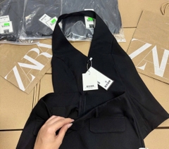 SET VEST CỔ YẾM CV TÚI NẮP NỮ