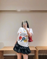 ÁO PHÔNG HÌNH SNOOPY MẶT TRƯỚC NỮ