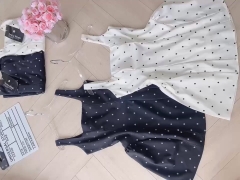 VÁY HAI DÂY CHẤM BI NỮ SẴN(SALE 115k)