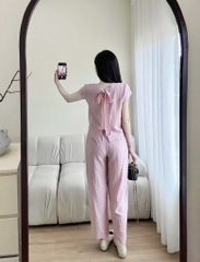 SET NƠ CÚC BỌC CỐM - HỒNG NỮ