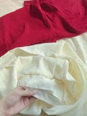VÁY NƠ ĐÍNH HOA DÁNG DÀI 2 LỚP NỮ
