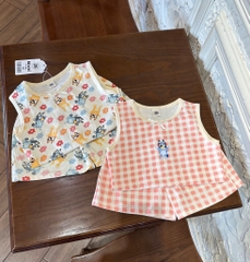 SET 2 BỘ BLUEY BA LỖ CHO BÉ GÁI SẴN
