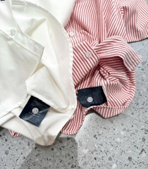 ÁO SƠ MI TUỒN TOMMY 2 MÀU NỮ (TĂNG GIÁ) SẴN
