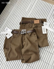 QUẦN JEANS NỮ NÂU XUÔNG NEW HÀNG ĐẸP SẴN (SALE 120k)