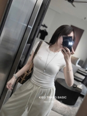 SET 3 ÁO CỘC THÊU BAD NỮ