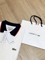 ÁO POLO LACCOST PHỐI CỔ THAN NAM