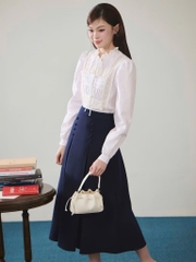 CHÂN VÁY XẾP LI CÚC BỌC XOÈ NHẸ NỮ SẴN(XẢ 105k)