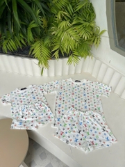 SET LV MẸ CON HOẠ TIẾT ĐA SẮC SẴN(XẢ MẸ 69k Con40k)
