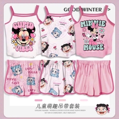SET 3 BỘ MINNIE - NATRA BÉ GÁI SẴN( xả85k))