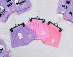 SET 3 QUẦN CT TONE HỒNG TÍM BÉ GÁI