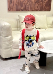 SET 3 BỘ DÀI TAY SPIDERMAN BATMAN BÉ TRAI SẴN