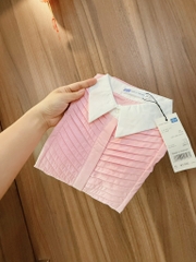 ÁO SƠ MI LI XẾP CHÉO MIXX CAVAT RỜI NỮ SẴN
