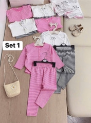 SET 2 BỘ DÀI PHA MÀU BÉ GÁI (XẢ 80k)