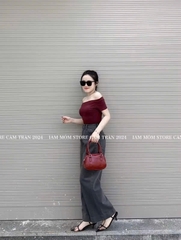 QUẦN JEAN NỮ SUÔNG TRƠN MÀU KHÓI SẴN (SALE 99k)