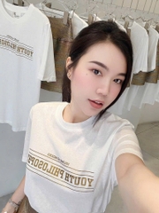 SET YOUTH ÁO CT MIX CHÂN VÁY TAFA NHŨ NỮ SẴN(SALE 145k)