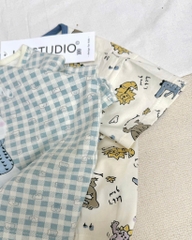 SET 2 BỘ KẺ XANH + BỘ ĐỘNG VẬT BÉ TRAI BÉ GÁI