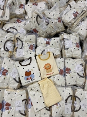 SET 2 BỘ DÀI TONE VÀNG NHẠT XINH IU BÉ GÁI