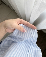 ÁO SƠ MI NỮ DÀI TAY THÊU NGỰA 3 MÀU SẴN (TRẮNG SALE 87k)