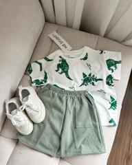 SET KHỦNG LONG XANH LÁ BÉ TRAI