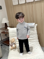 SET 4 ÁO GIỮ NHIỆT CỔ LỌ DÀI TAY BÉ TRAI