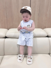 SET 3 BỘ BA LỖ TONE XANH BÉ TRAI (SALE 99k)