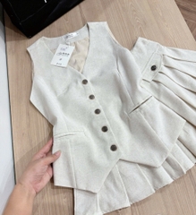 SÉT VÁY SÁT NÁCH LINEN NỮ SẴN