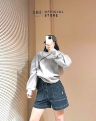 QUẦN SOOC 2 TÚI TRƯỚC THÊU NGỰA NỮ SẴN