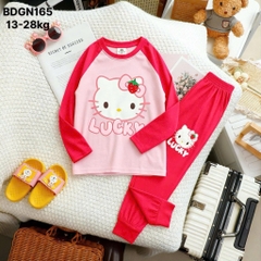 SET BỘ DÀI COTTON XUẤT DƯ KITTY BUNNY ELSA SIZE ĐẠI BÉ GÁI