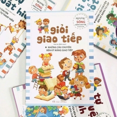ĐỒ CHƠI - BỘ 4 CUỐN SÁCH KNS CHO BÉ