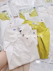 ÁO SƠ MI GU LI XẾP CỔ SEN( XẢ 60k)