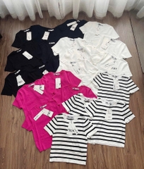 ÁO LEN CỘC TAY THÊU NGỰA NỮ BST 2025 NEW COLLECTION